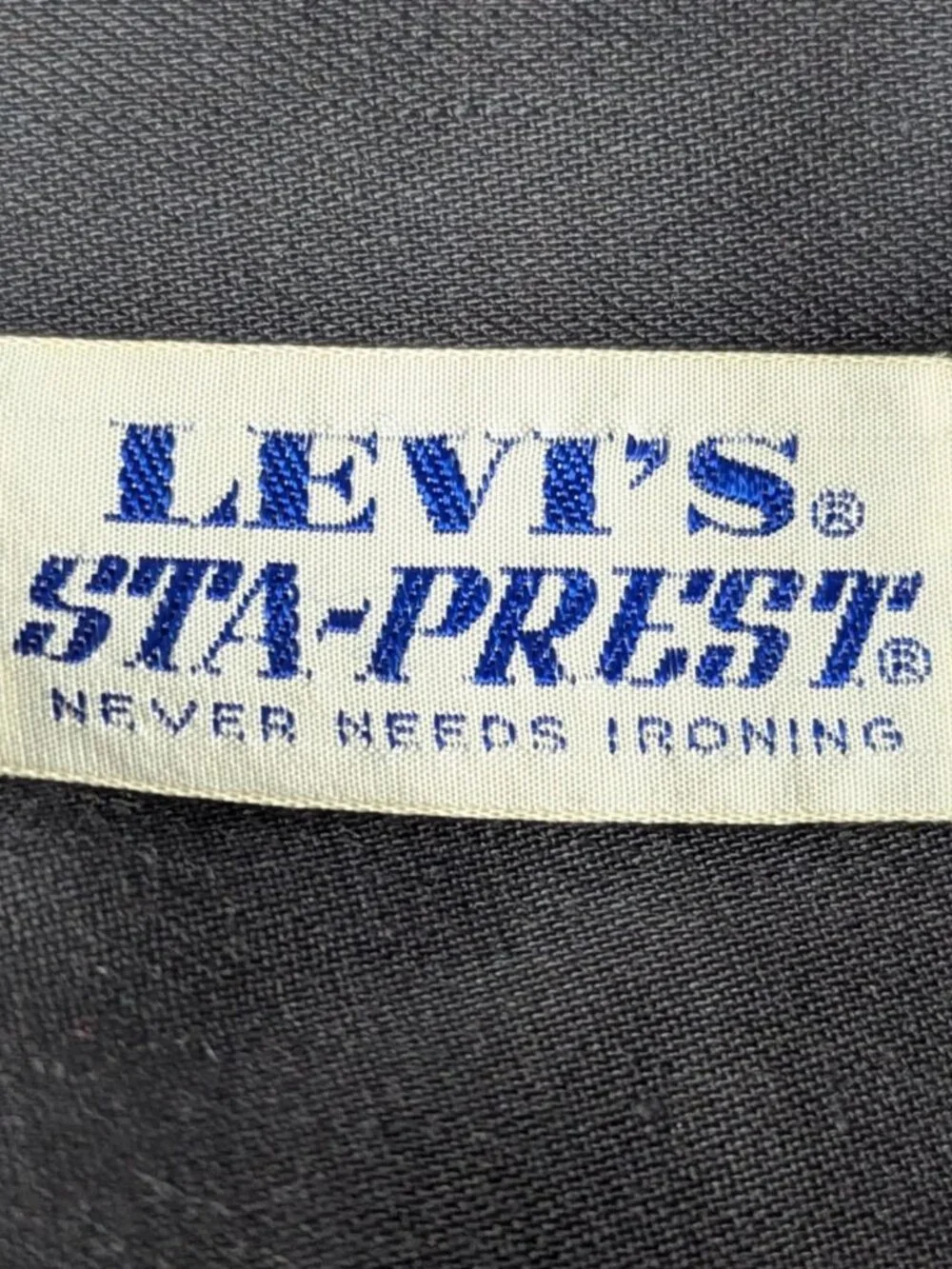 Vintage 1970s LEVI'S STA-PREST SLACKS Red PLAID Pants 30 X 32 White Tab
